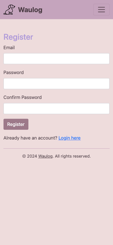 Waulog Signup